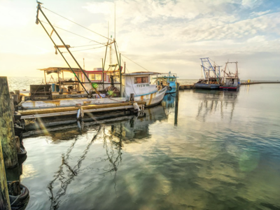 Sunrise Shrimp Boat